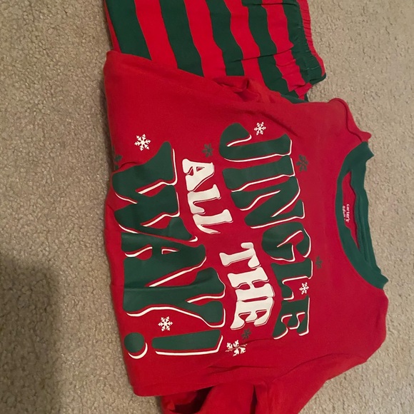 Carter's Other - Carter's Red and Green Pajama Set
